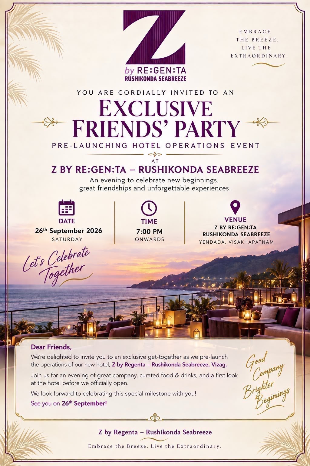 Z by Regenta Invitation
